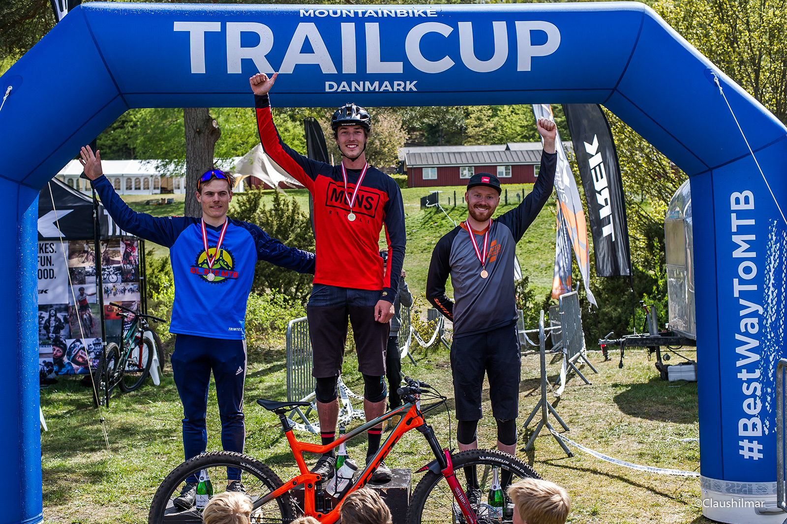 1st place at the mountainbike trailcup 2019 at Himmelbjerget.